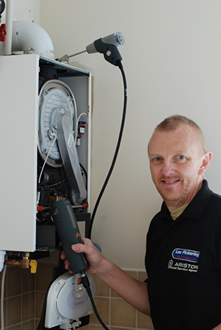 Boiler servicing by Lee Pickering